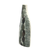 Elegant Porcelain Vase with Hand-painted Double-Sided Abstract Design