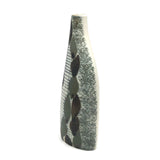 Elegant Porcelain Vase with Hand-painted Double-Sided Abstract Design