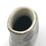 Elegant Porcelain Vase with Hand-painted Double-Sided Abstract Design