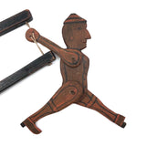 Wonderful Antique Folk Art Squeeze Toy Acrobat