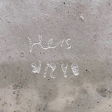 His and Her Nude Plaster and Cement Bookends Signed Scher 1993