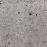 His and Her Nude Plaster and Cement Bookends Signed Scher 1993