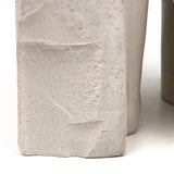 His and Her Nude Plaster and Cement Bookends Signed Scher 1993