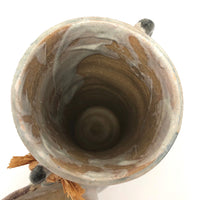 Mid-Century Scandinavian Pottery Vessel (Still Bank) with Horse Head