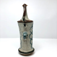 Mid-Century Scandinavian Pottery Vessel (Still Bank) with Horse Head