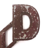 AND + ALSO Old Cast Metal Marquee Signage