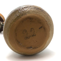 Mid-Century Scandinavian Pottery Vessel (Still Bank) with Horse Head
