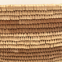 Northwest Coast Native Vintage Tightly Coiled Handwoven Grass Basket