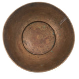 Hand-hammered, Hand-decorated Arts and Crafts Copper Bowl