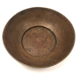 Hand-hammered, Hand-decorated Arts and Crafts Copper Bowl