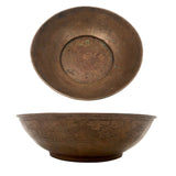 Hand-hammered, Hand-decorated Arts and Crafts Copper Bowl