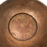 Hand-hammered, Hand-decorated Arts and Crafts Copper Bowl