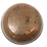 Hand-hammered, Hand-decorated Arts and Crafts Copper Bowl