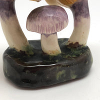 Lorenzen Lantz, Nova Scotia Purple and Yellow Mushroom Sculpture