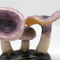 Lorenzen Lantz, Nova Scotia Purple and Yellow Mushroom Sculpture