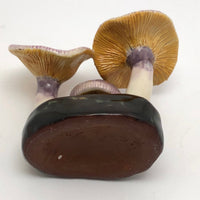 Lorenzen Lantz, Nova Scotia Purple and Yellow Mushroom Sculpture