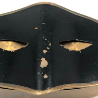Elizabeth Arden 1930s Brass and Enamel “Masquerade” Box