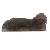 Hand-carved Lounging Hound