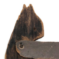 Very Sweet Old Carved, Articulated Wooden Bear