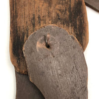 Very Sweet Old Carved, Articulated Wooden Bear
