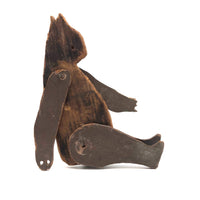 Very Sweet Old Carved, Articulated Wooden Bear