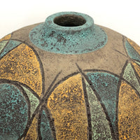 SOLD Striking Large Vintage 1980s Richard Lincoln Studio Pottery Vase