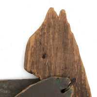 Very Sweet Old Carved, Articulated Wooden Bear