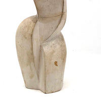 Hand-sculpted Nina Koch Winkel Modernist Figure with Repairs