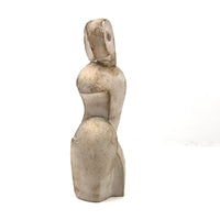 Hand-sculpted Nina Koch Winkel Modernist Figure with Repairs