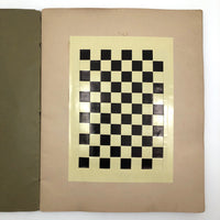 SOLD (RT) Amazing Antique Child's Album of Paper Weavings, Paper Foldings, and Sewn Drawings