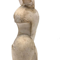 Hand-sculpted Nina Koch Winkel Modernist Figure with Repairs