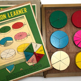 Vintage Shackman Fraction Learner Set