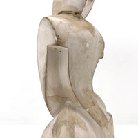 Hand-sculpted Nina Koch Winkel Modernist Figure with Repairs