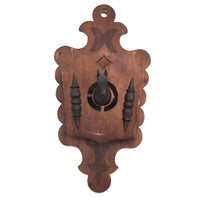 Wonderful Old Folk Art Wall Box with Carved Horse Head