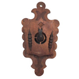 Wonderful Old Folk Art Wall Box with Carved Horse Head
