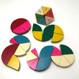 Vintage Shackman Fraction Learner Set