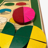 Vintage Shackman Fraction Learner Set