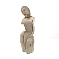 Hand-sculpted Nina Koch Winkel Modernist Figure with Repairs