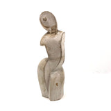 Hand-sculpted Nina Koch Winkel Modernist Figure with Repairs