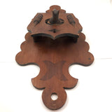 Wonderful Old Folk Art Wall Box with Carved Horse Head