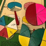 Vintage Shackman Fraction Learner Set