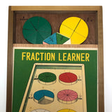 Vintage Shackman Fraction Learner Set