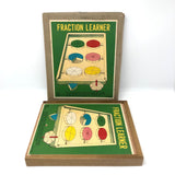 Vintage Shackman Fraction Learner Set