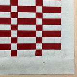 SOLD (RT) Amazing Antique Child's Album of Paper Weavings, Paper Foldings, and Sewn Drawings