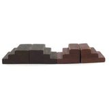 Two Pairs of Lovely Little Wooden Block Stairs