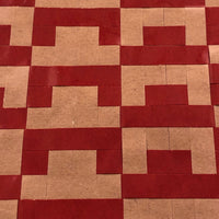 SOLD (RT) Amazing Antique Child's Album of Paper Weavings, Paper Foldings, and Sewn Drawings