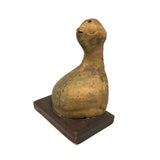 Fabulous Make Do Gold Monkey (From Cast Iron Tub Foot)
