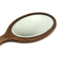 Another Lovely Old Bevelled Glass Wooden Hand Mirror