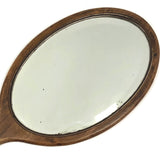 Another Lovely Old Bevelled Glass Wooden Hand Mirror