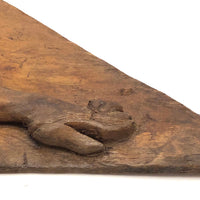 Relief Carved Folk Art Seductress